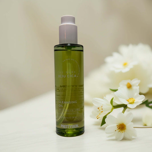 Soothe & Cleanse: PrettySkin Jeju Cica Cleansing Oil 6.76 fl oz