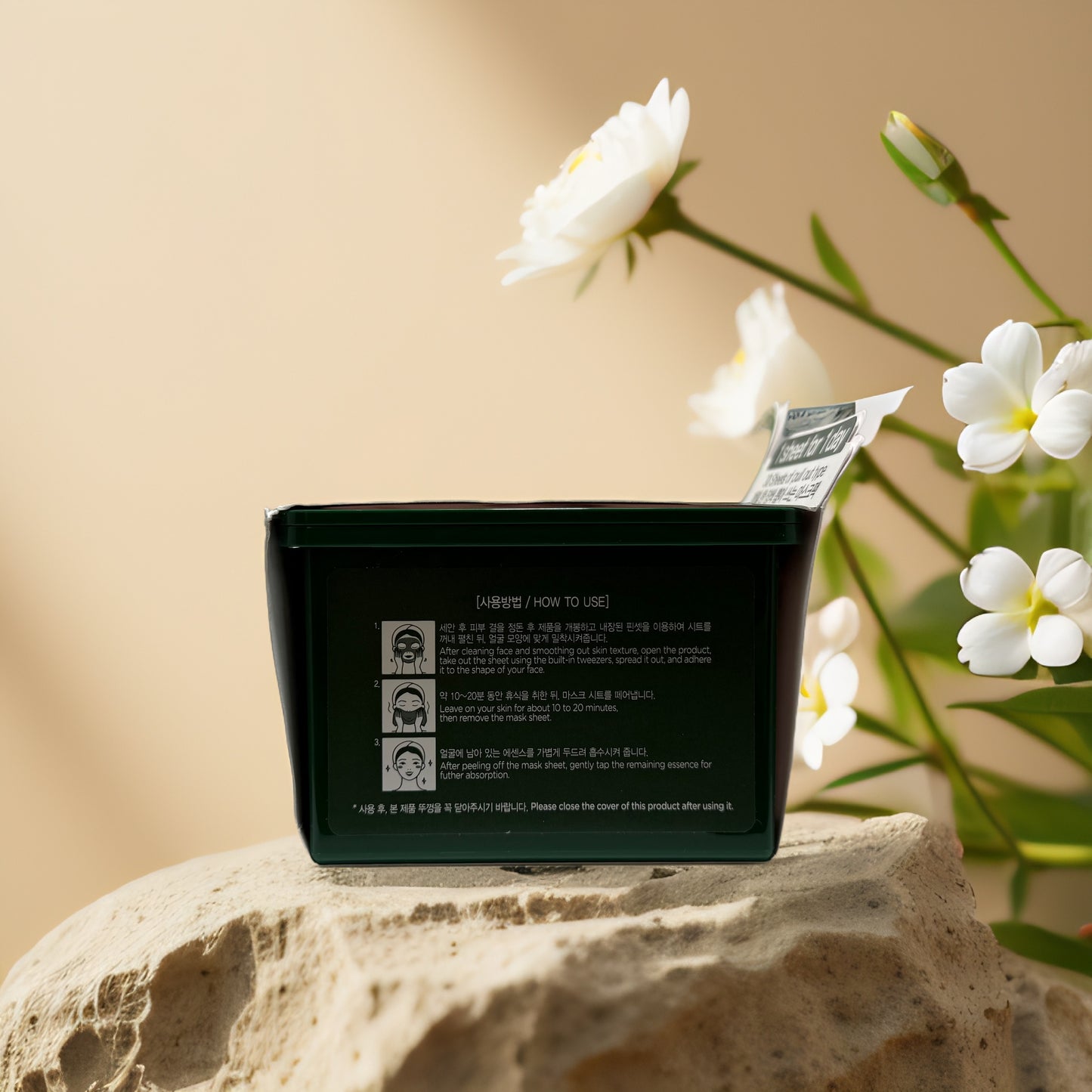 Daily Calming Care | CICA Soothing Facial Mask Set by Tenzero – 12.3 fl oz