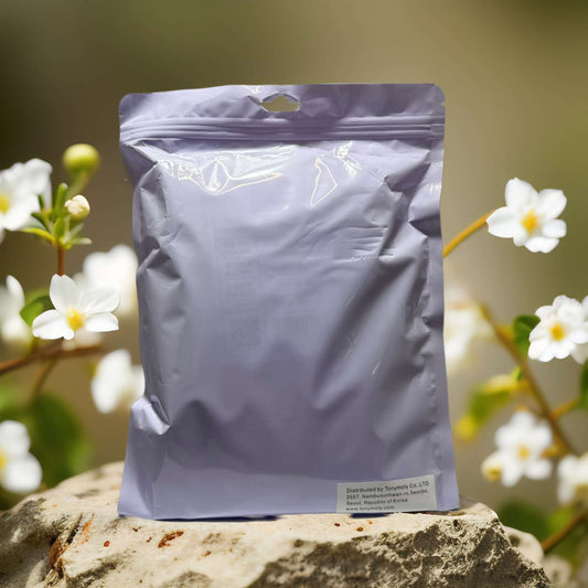 Packaging for TonyMoly I’m Rice Mask Sheets - 10ct, designed for brightening and hydrating skin.