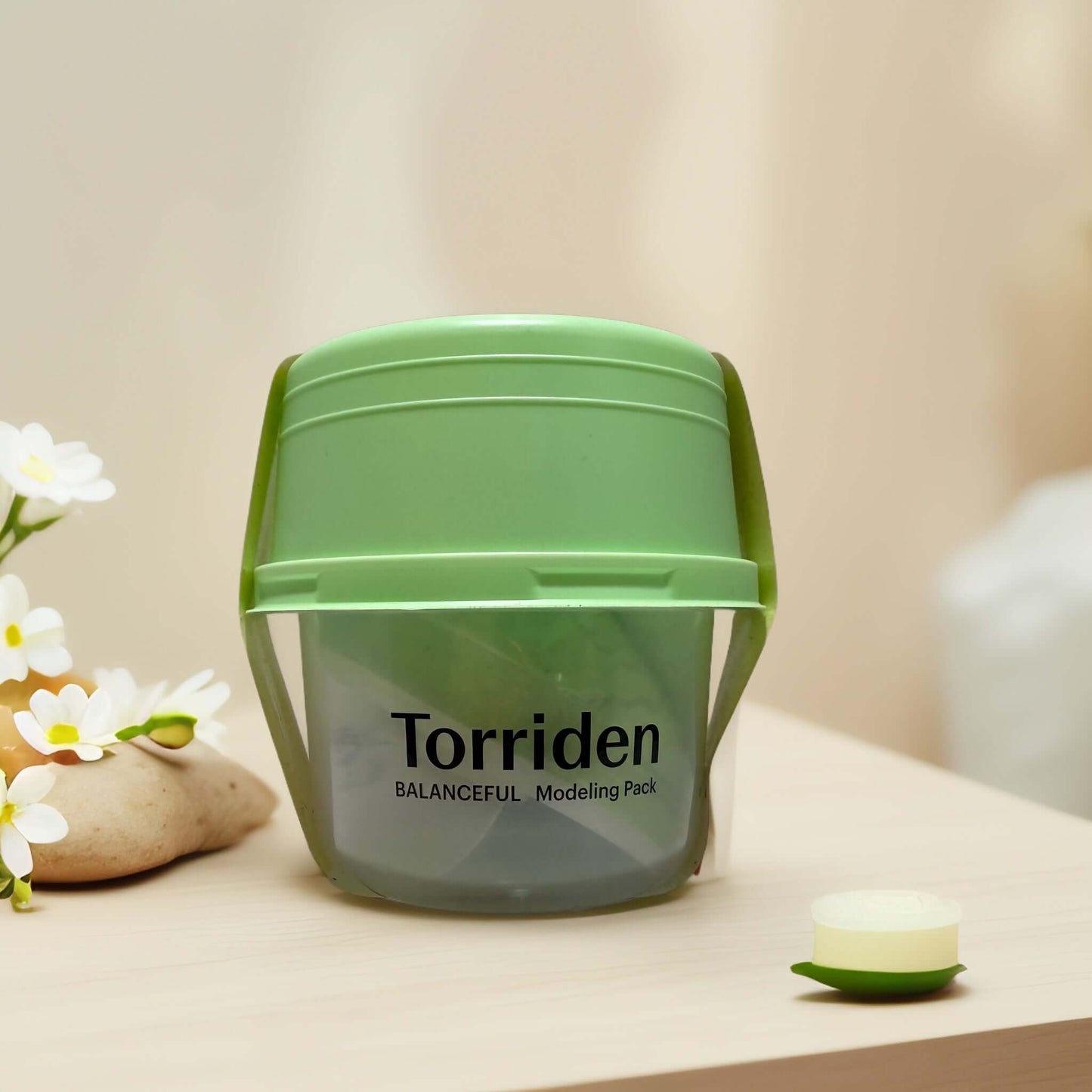 Torriden Balanceful Modeling Pack container on a table.