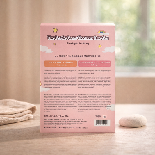 Glowing & Purifying | Bestie Foam Cleanser Duo by BONNYHIL – 5.74 oz