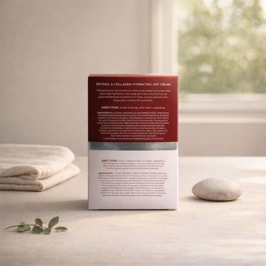 Hydrating | Retinol & Collagen Day Cream by Clear Beauty – 1.69 fl oz