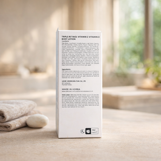 Renewing & Brightening | Retinol Vitamin C Body Lotion by APLB – 10.14 fl oz