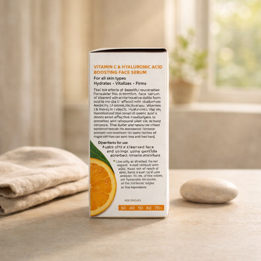 Luminating & Smoothing | Vitamin C & Hyaluronic Serum by edom – 1 fl oz