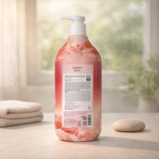 Gentle Cleanse | Peony Blossom Body Wash by HAPPY BATH – 31.74 fl oz