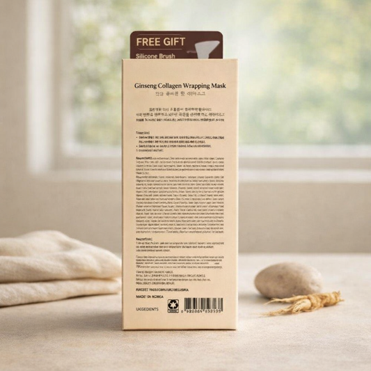 Boosts Elasticity | Ginseng Collagen Wrapping Mask by Unknown – 5.07 fl oz