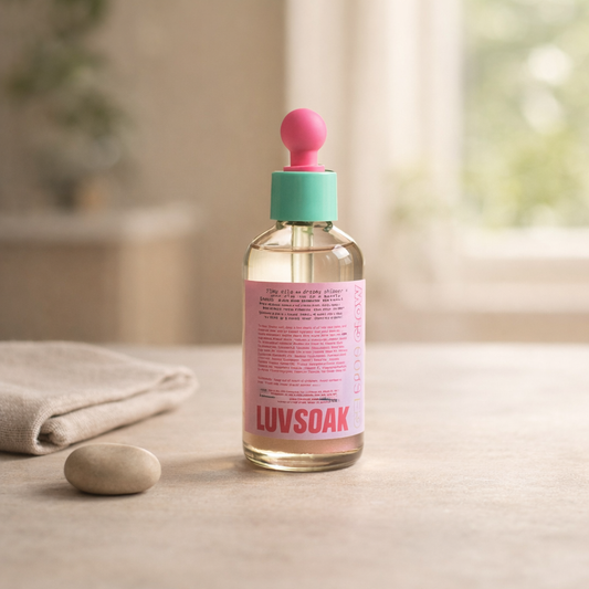 Hydrating Glow | Pink Guava Glass Skin Glow Oil by LUVSOAK – 4 fl oz