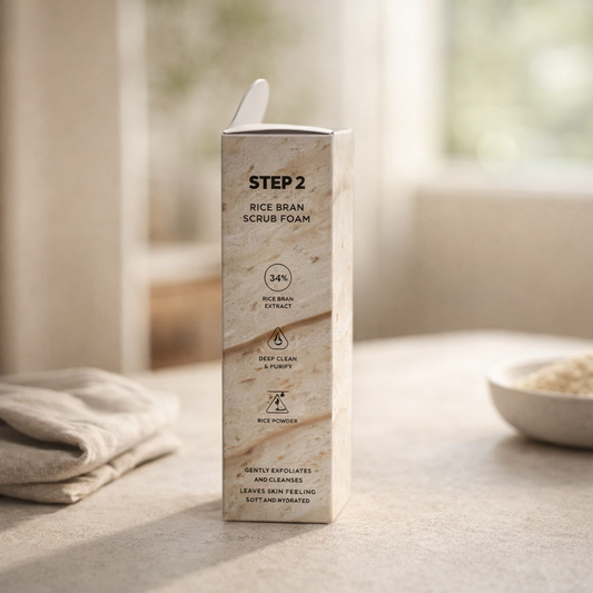 Deep Clean & Gentle Exfoliation | Rice Cleansing Duo by MIDHA – 5.07 fl oz