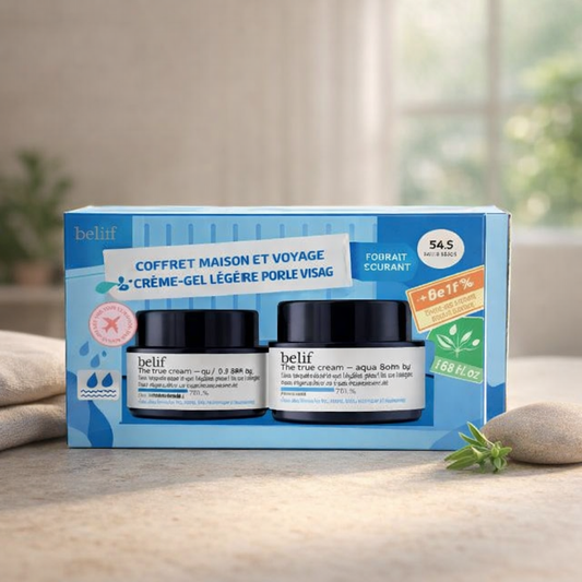 Hydrating | Aqua Bomb Home & Away Set by belif 6 1.69 fl oz