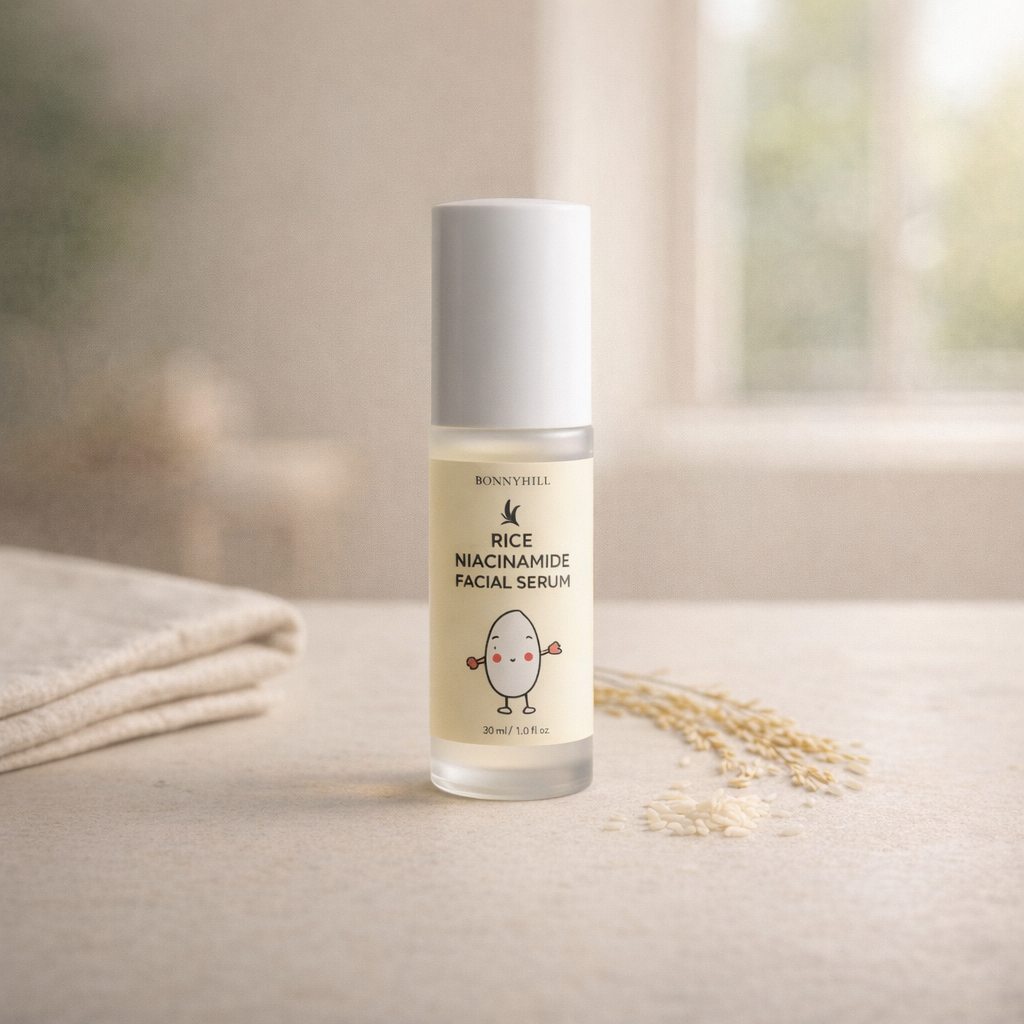 Brightening | Rice Niacinamide Facial Serum by BONNYHILL – 1.69 fl oz