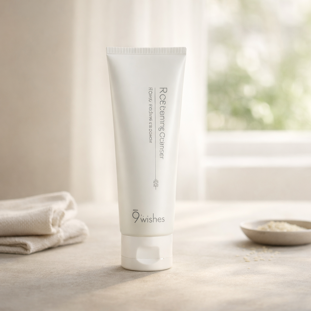 Brightening | Rice Foaming Cleanser by 9wishes – 4 fl oz