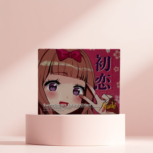 Rude First Love Diary Sweetheart Saw - Chan – Blush, Highlighter & Contour - Queen City Skincare