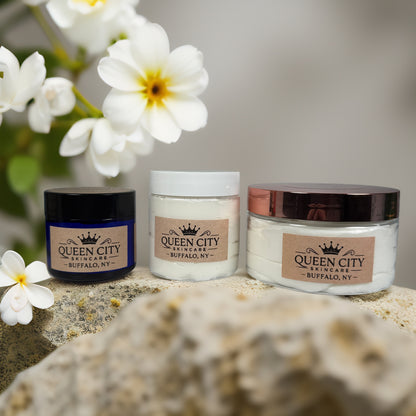 Unscented Hydrating Body Butter, by Queen City Skincare