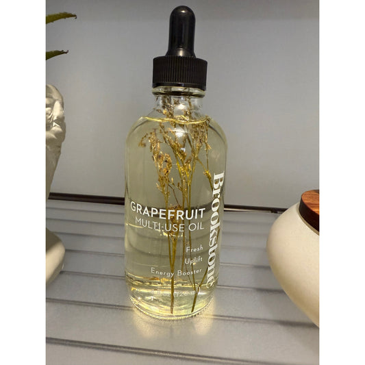 Brookstone Grapefruit Multi - Use Oil 4 fl oz Fresh Uplift Energy Herapeutic Grade - Queen City Skincare