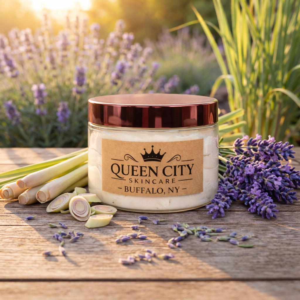 Lemongrass & Lavender Body Butter from Queen City Skincare