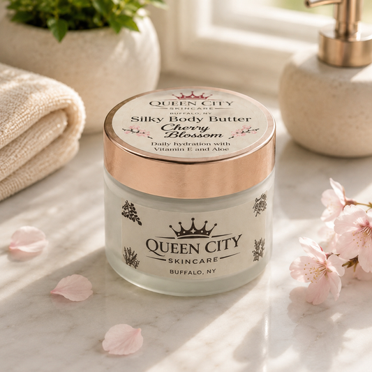 Cherry Blossom Body Butter from Queen City Skincare
