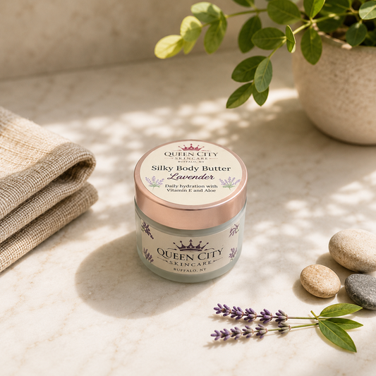 Lemongrass & Lavender Body Butter from Queen City Skincare