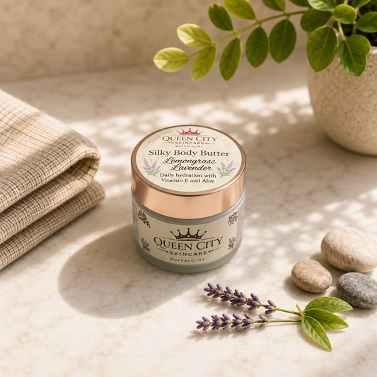Lemongrass & Lavender Body Butter from Queen City Skincare