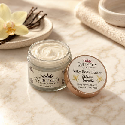 Holiday Whipped Body Butter Duo – Handmade Skincare Gift Set