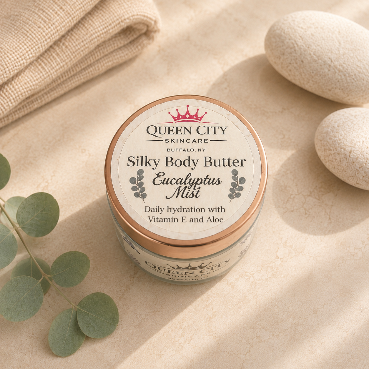 Eucalyptus Essence Body Butter from Queen City Skincare