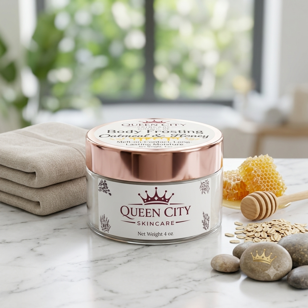 Honey Vanilla | Sugar Body Scrub by Queen City Skincare