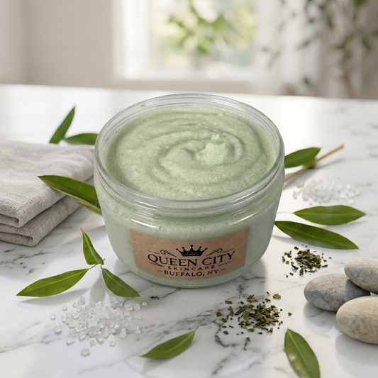 Eucalyptus Mist | Sugar Body Scrub by Queen City Skincare