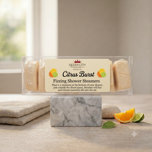 Shower away Stress | Handcrafted, Small-batch Shower Steamers from QCS