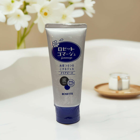 Rosette Gommage Clear Peeling Gel with Charcoal & AHA