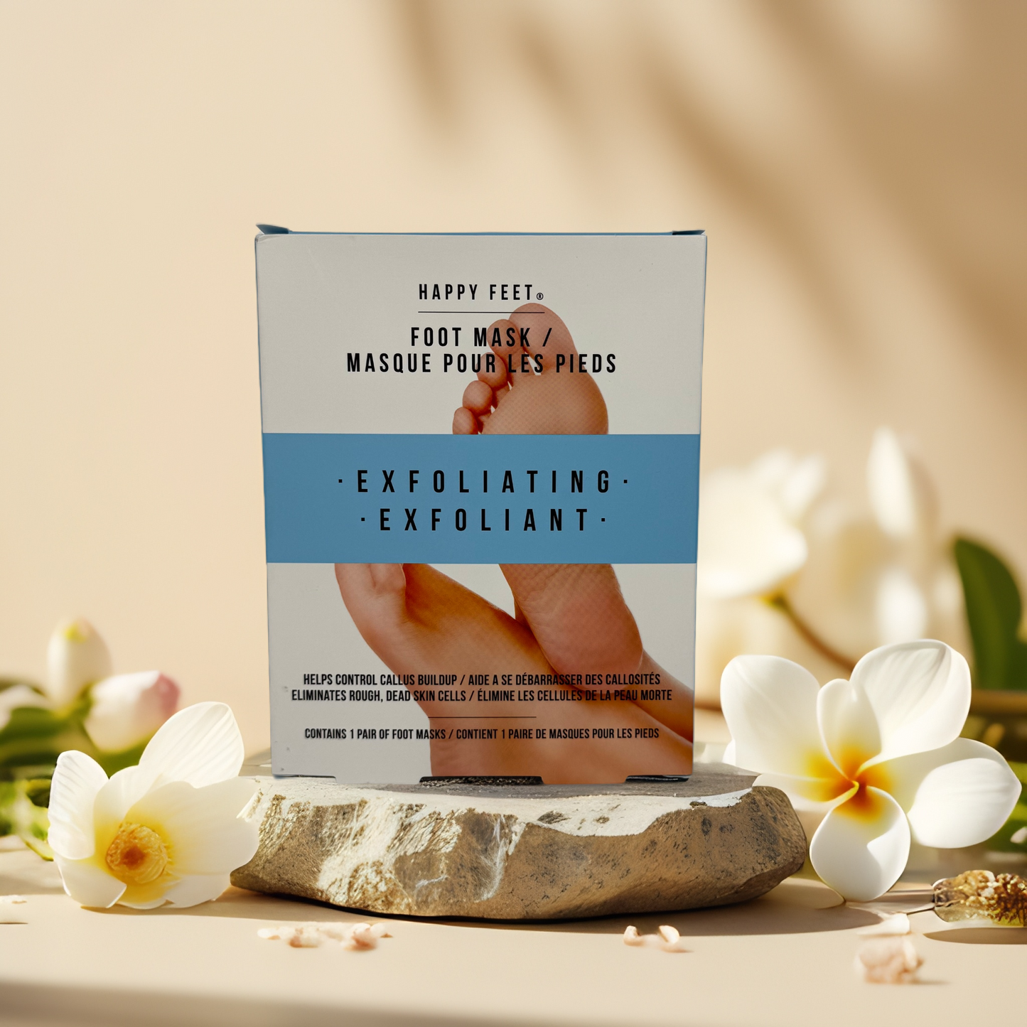 Smoothing Renewal | Happy Feet Exfoliating Foot Mask – 1 Pair