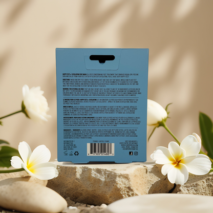 Smoothing Renewal | Happy Feet Exfoliating Foot Mask – 1 Pair