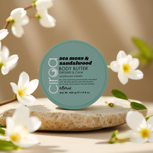 Grounding Calm | Sea Moss & Sandalwood Body Butter from Circa Beauty – 15.8 fl oz