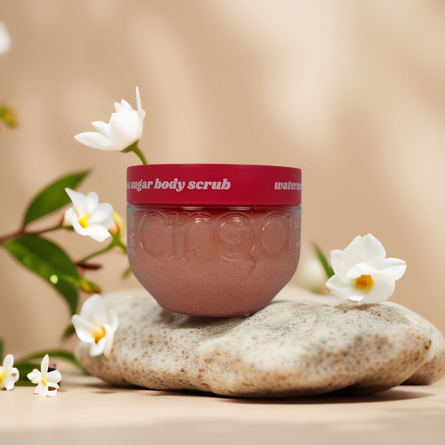 Clarifying Smoothness | Watermelon & Guava Sugar Body Scrub from Circa Beauty – 21.1 fl oz
