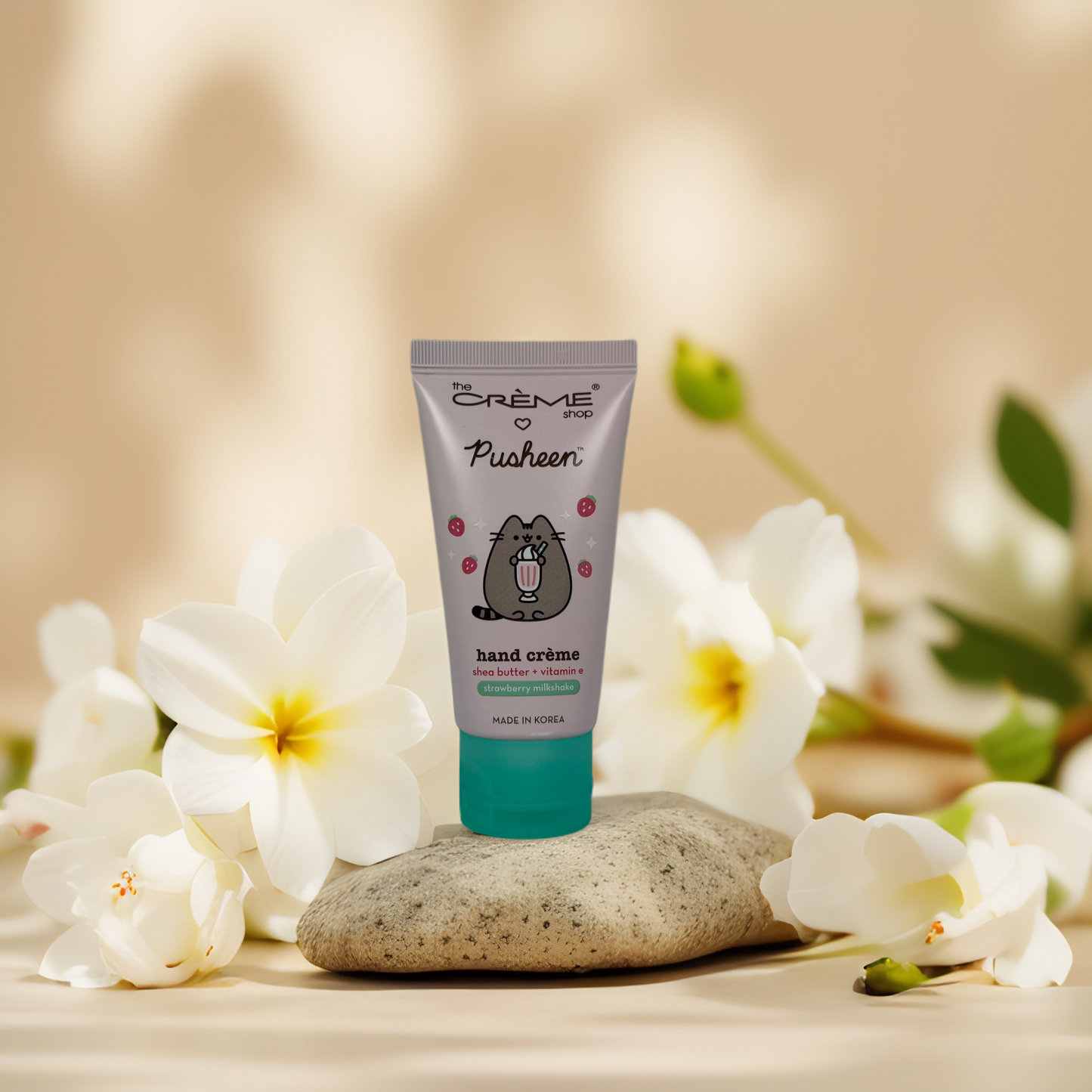 Soft Hydration | Pusheen Strawberry Milkshake Hand Crème by The Crème Shop – 1.69 fl oz