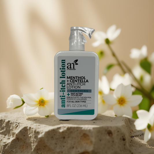 Soothing Relief | Menthol + Centella Anti-Itch Lotion by ArtNaturals – 8 fl oz