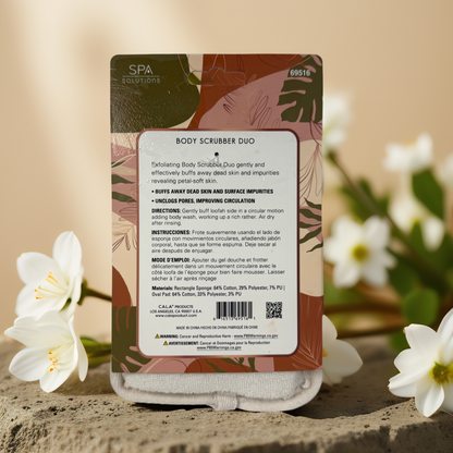 Exfoliating Comfort | Body Scrubber Duo by SPA Solutions – 2 Piece Set
