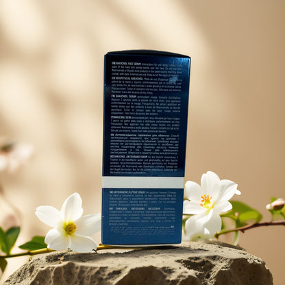 Brightening & Firming | Antioxidant Facial Serum with Bakuchiol + Vitamin C by Kueshi – 1.0 fl oz