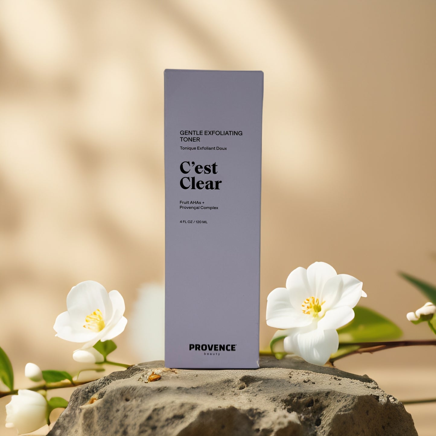 Smoothing Radiance | C’est Clear Gentle Exfoliating Toner by Provence – 4 fl oz