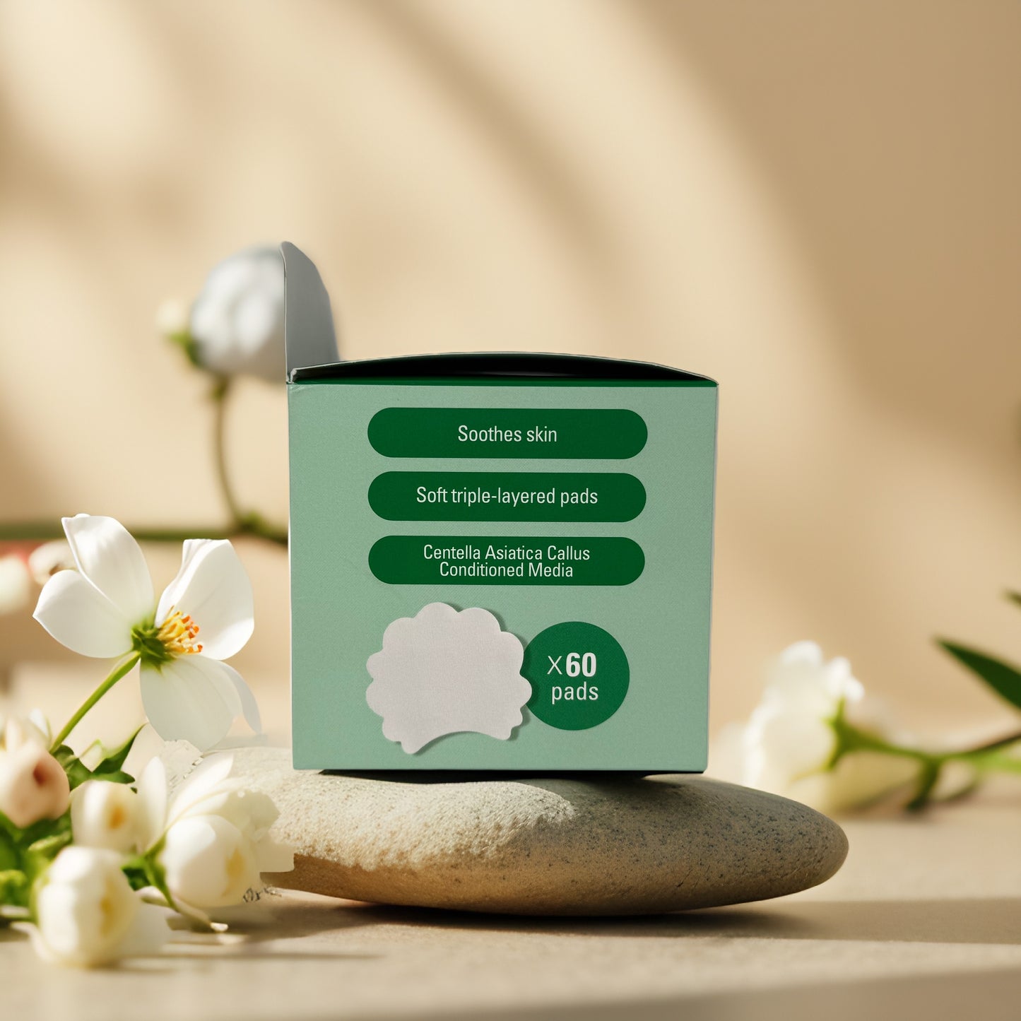 Soothing Hydration | Centel Calming Shot Toner Pads by Ample:N – 6.1 fl oz