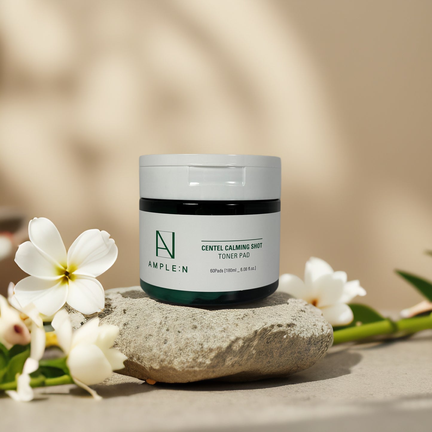 Soothing Hydration | Centel Calming Shot Toner Pads by Ample:N – 6.1 fl oz