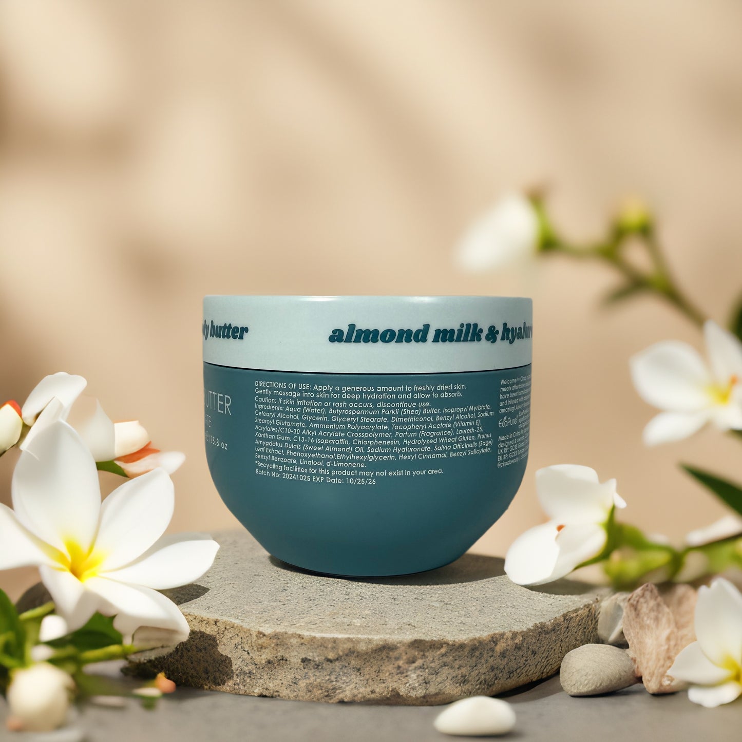 Deep Hydration | Almond Milk & Hyaluronic Acid Body Butter from Circa Beauty – 15.8 fl oz