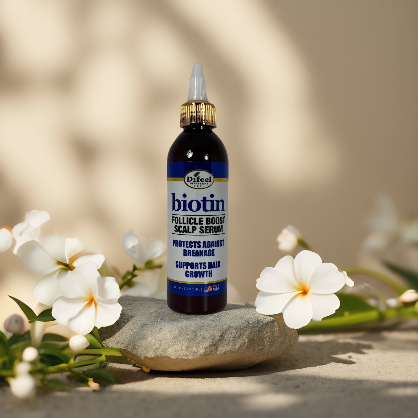 Strength & Growth | Biotin Follicle Boost Scalp Serum from Difeel – 2.5 fl oz
