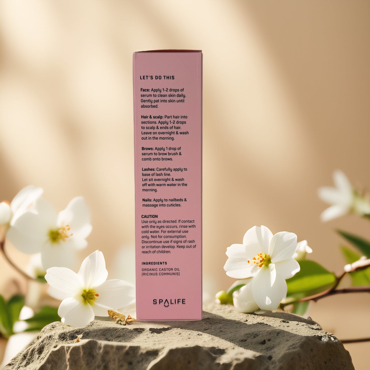 Strengthening Growth Boost | 100% Pure Castor Oil by SpaLife – 1 fl oz