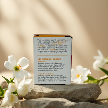 Brightening & Energizing Care | Vitamin C + Collagen Eye Cream by By Nature – 1 fl oz