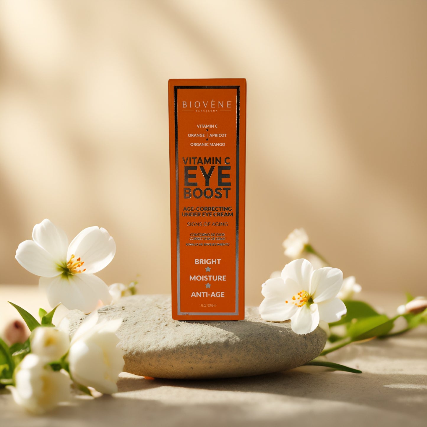 Brightening & Firming | Vitamin C Eye Boost Cream by Biovène – 1.0 fl oz
