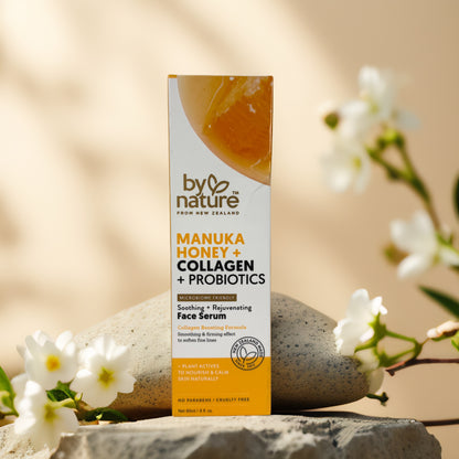 Soothing & Rejuvenating | Manuka Honey + Probiotics Serum from By Nature – 1 oz