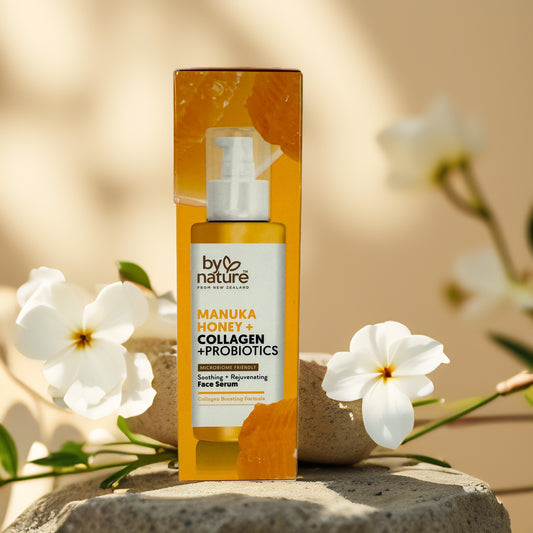 Soothing & Rejuvenating | Manuka Honey + Probiotics Serum from By Nature – 1 oz