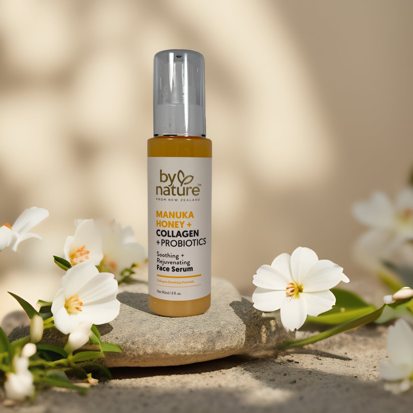 Soothing & Rejuvenating | Manuka Honey + Probiotics Serum from By Nature – 1 oz