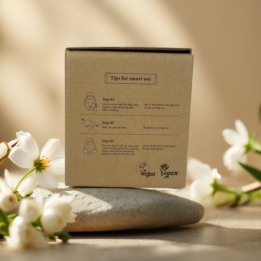 Soothes & Hydrates | Carrot Carotene Calming Water Pad by SKINFOOD – 60 Pads