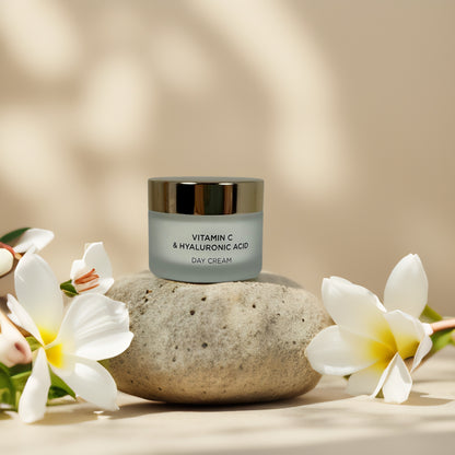 Illuminating & Smoothing | Vitamin C & HA Day Cream w/ Dead Sea Minerals – 1.7 fl oz