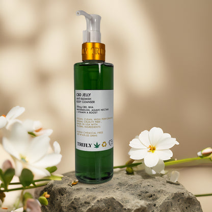 Clears & Soothes | Jelly Anti-Blemish Body Cleanser by Truly – 8 fl oz